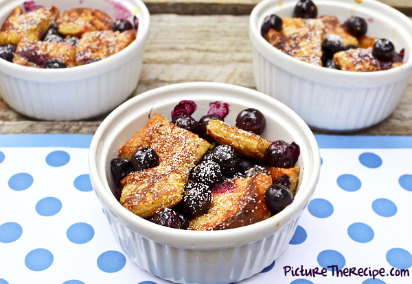 Blueberry and French-Toast Bake