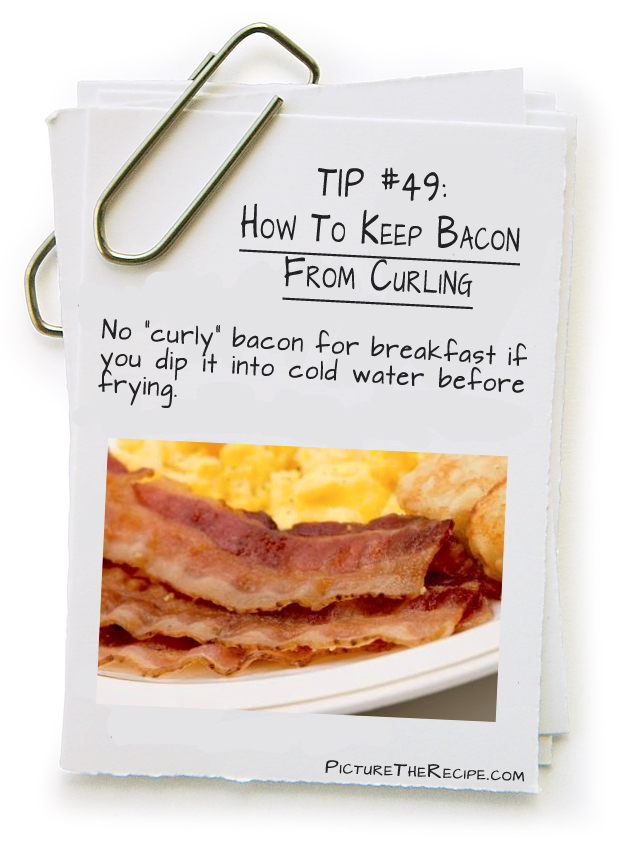 How to Keep Bacon From Curling?