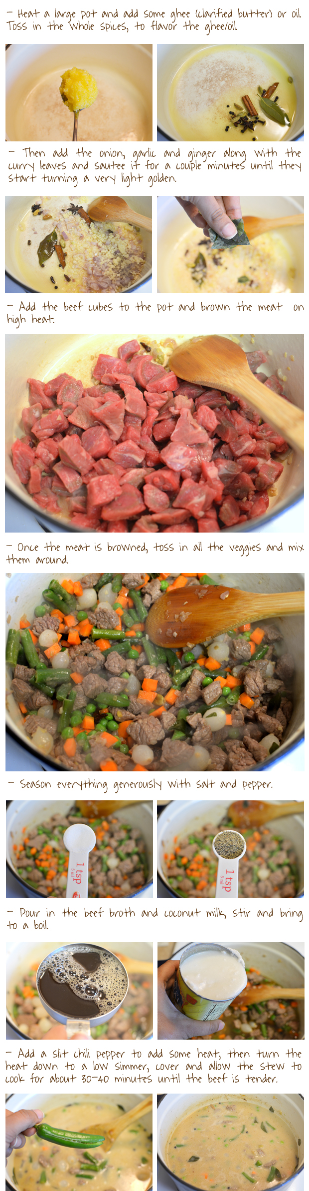 Aromatic Coconut Beef Stew Recipe (Part-2)