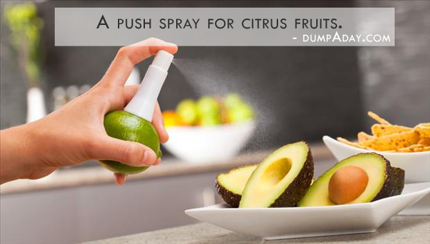 Genius Ideas- Citrus sprayer