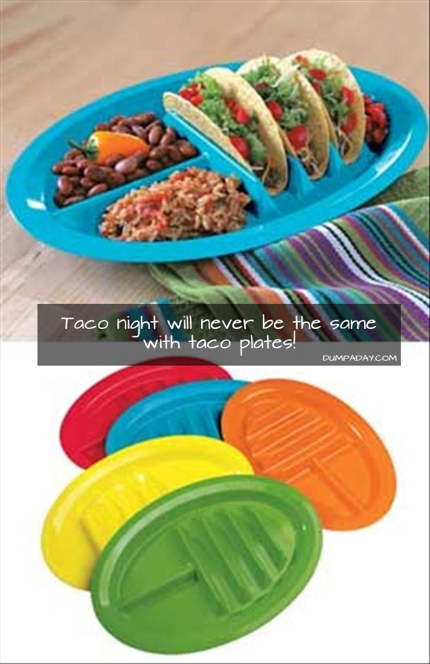 taco holder plate