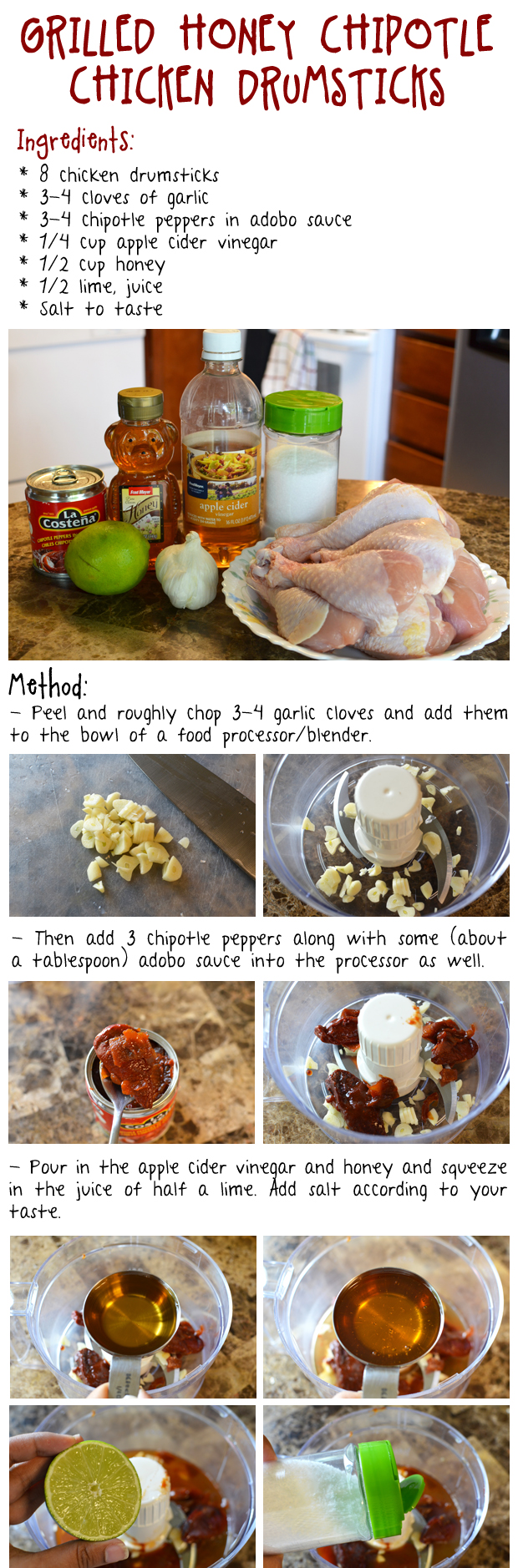 Grilled Honey Chipotle Chicken Recipe- Part1