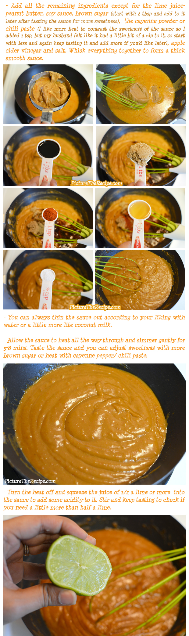 Thai Peanut Sauce Recipe Part-2