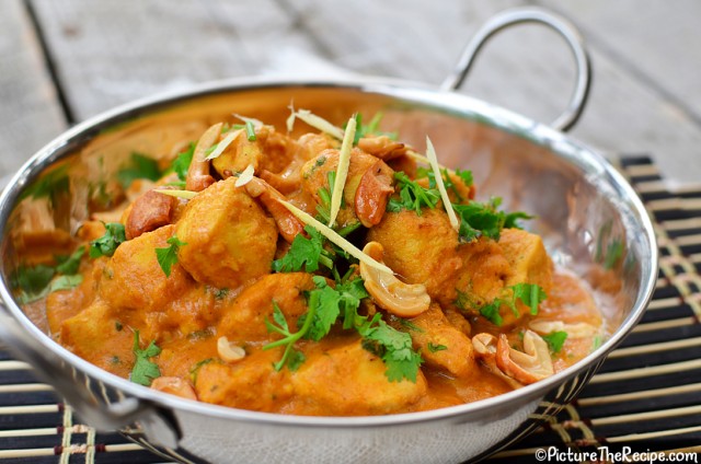 Cashew Chicken Curry- PictureTheRecipe