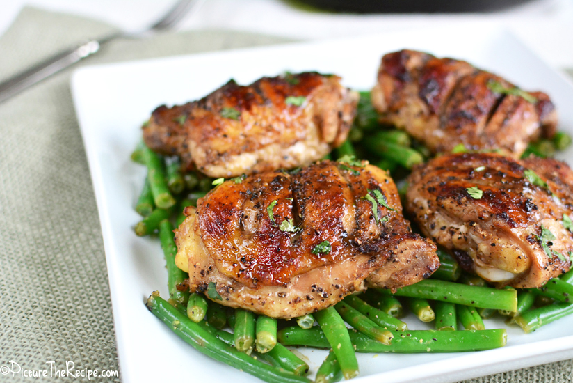 Roasted Black Pepper Chicken by PictureTheRecipe com