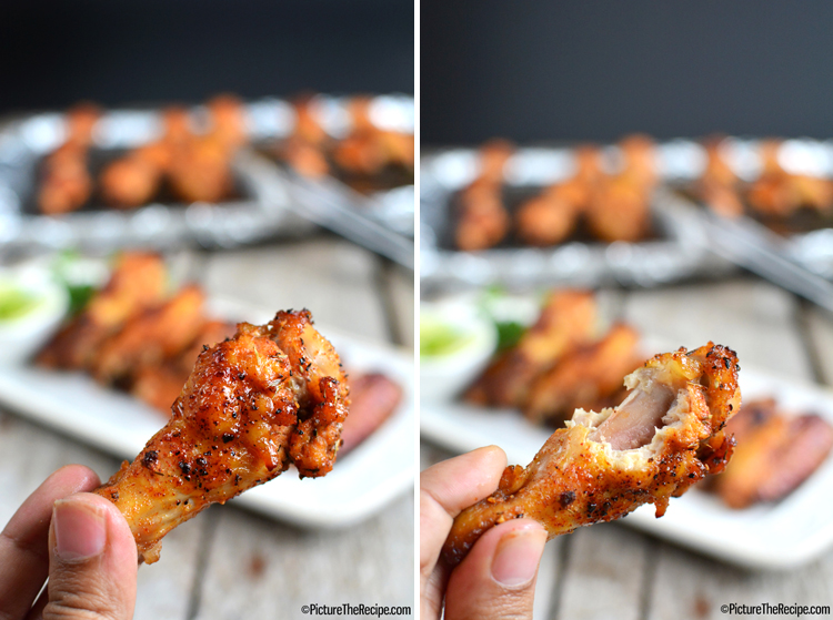 Honey Bourbon BAked Chicken Wings PictureTheRecipe com