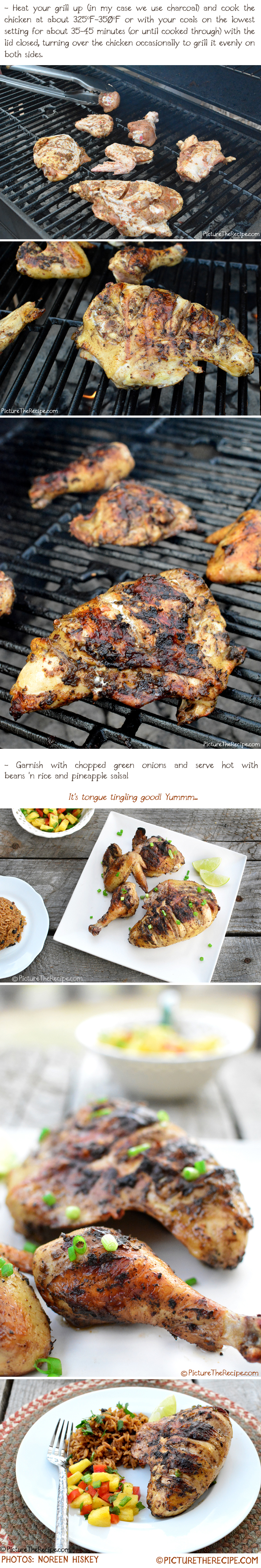 Jamaican Jerk Chicken Recipe by PictureTheRecipe com (Part-2)