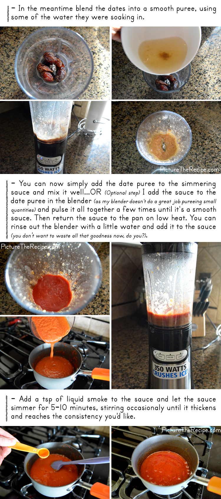Sweet and Spicy BBQ Sauce- Whole30 Paleo - Recipe - Part 2 (PictureTheRecipe)