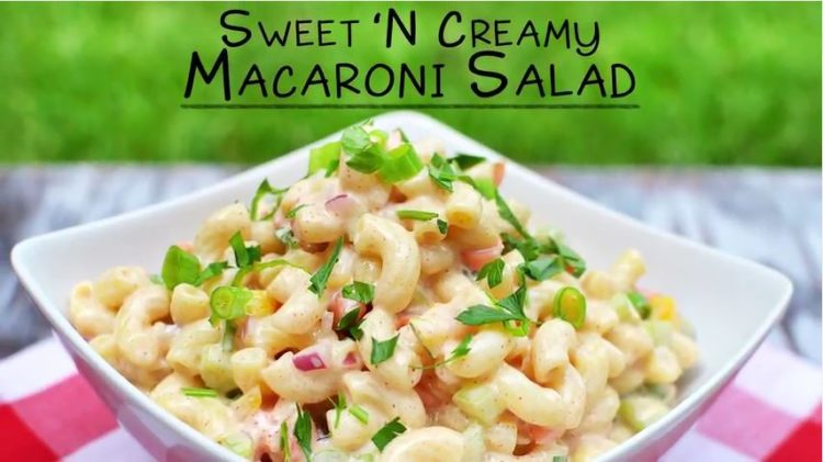 Sweet N Creamy Macaroni Salad