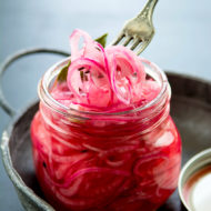 Quick & Easy Pickled Red Onions