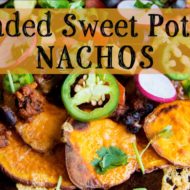 Sweet Potato Nachos With Bean Chili