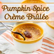 Pumpkin Spice Crème Brûlée – Instant Pot