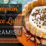 Pumpkin Spice Latte Tiramisu