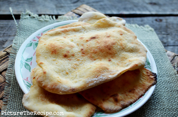 Indian Flatbread- Naan (without yeast)