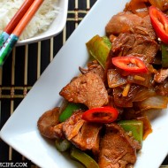 Chili Pork with Peppers