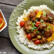 Beef In Coconut Curry Sauce