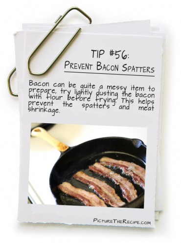 Prevent Bacon Splatters