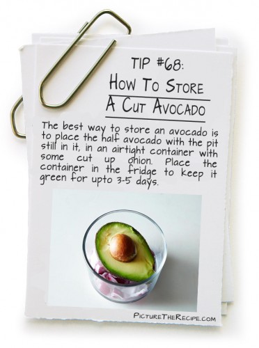 How To Store A Cut Avocado