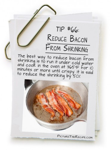 Reduce Bacon From Shrinking