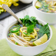 Instant Pot Chicken Pho with Zoodles