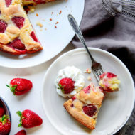 Strawberry French Cake